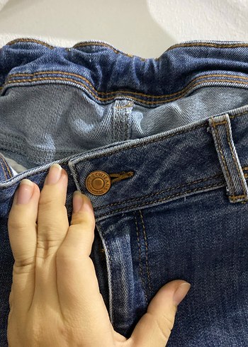 Kadın Kot Şort - Görsel 3