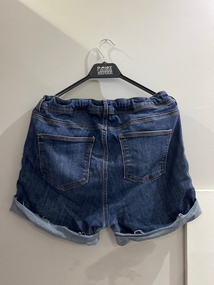 Kadın Kot Şort - Görsel 2