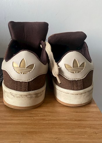 Kahverengi Süet Kadın Spor Ayakkabısı - Görsel 5