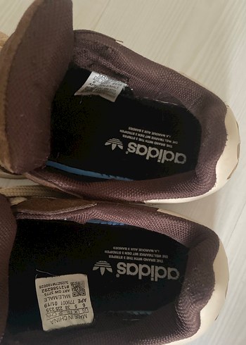 Kahverengi Süet Kadın Spor Ayakkabısı - Görsel 2