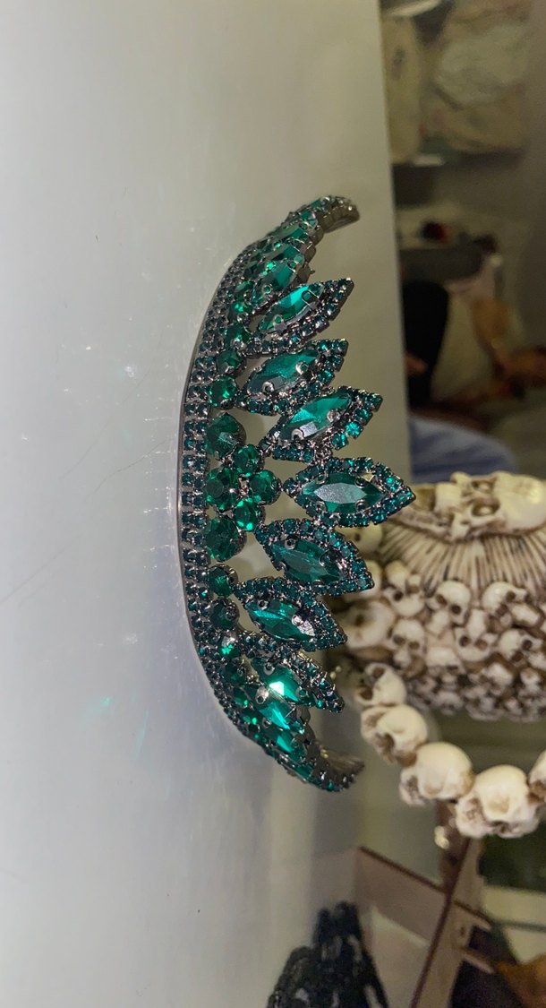 Turkuaz Kristalli Taç - Görsel 2