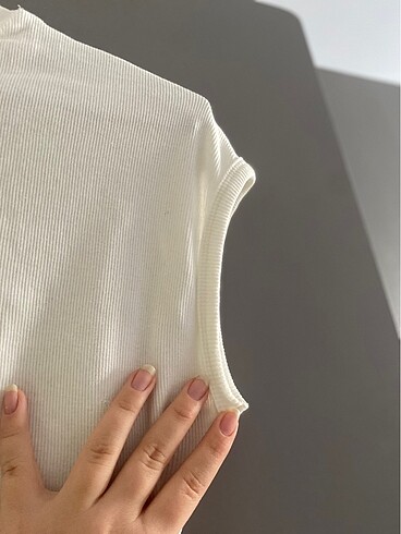 xxl Beden beyaz Renk Koton crop