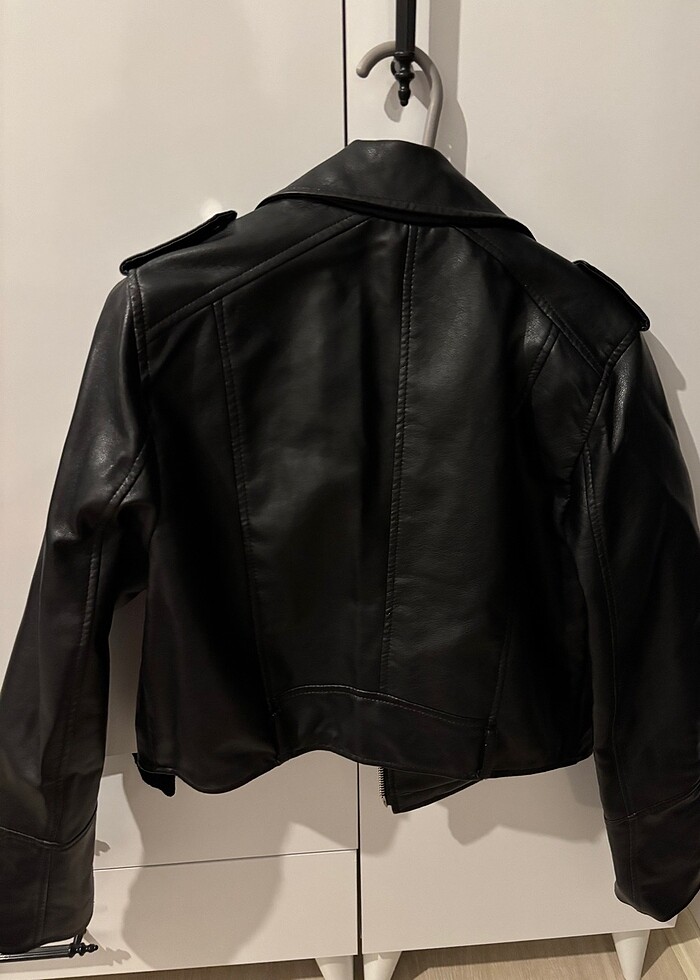 Pull&Bear deri ceket - Görsel 2