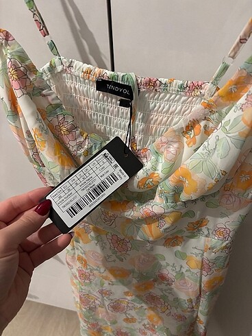 36 Beden Trendyolmilla askılı elbise