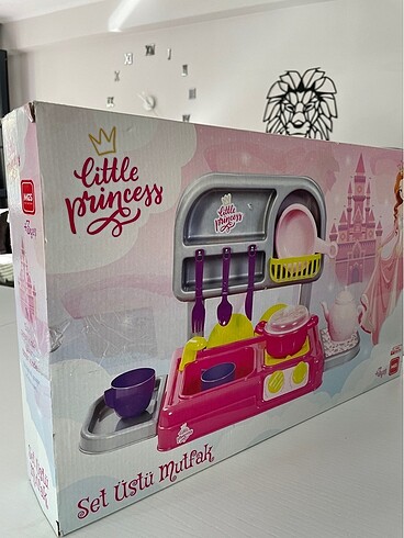  Beden Little princess set üstü mutfak seti oyuncak