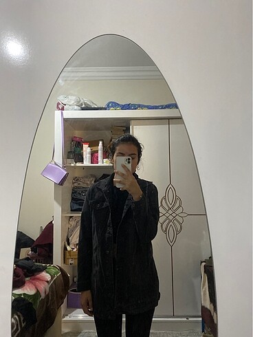 Siyah kot ceket