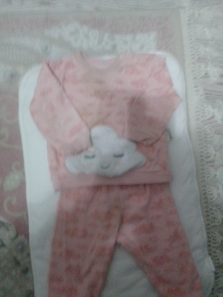 Pembe Bebek Kız Takım, Uzun Kollu, - Görsel 3