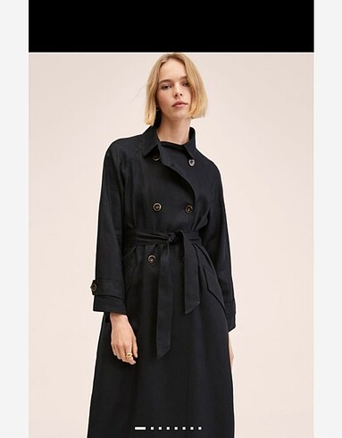 Mango kadın trenchcoat