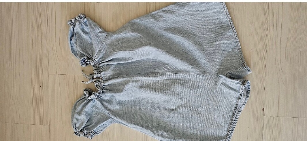5 Yaş Beden mavi Renk zara kız çocuk şort tulum