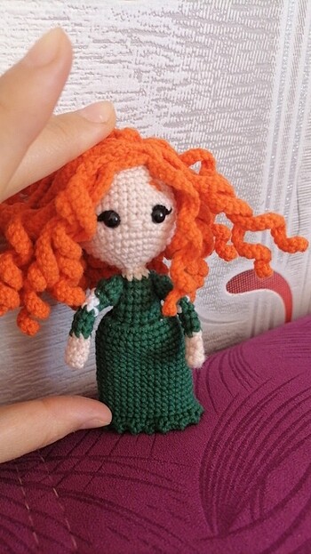 Amigurumi merida prenses 