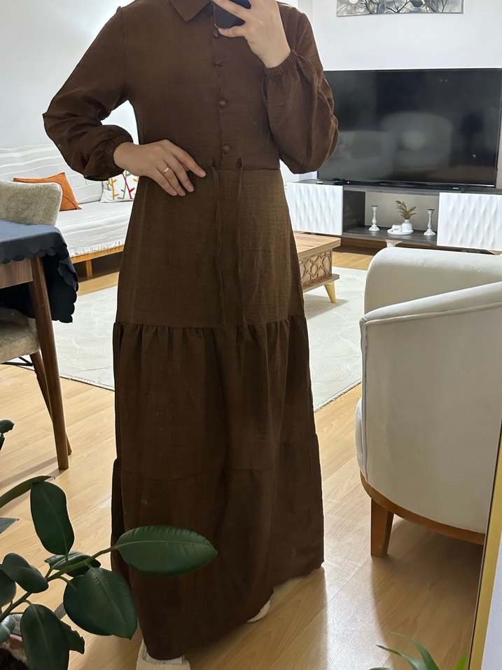 Tesettür elbise - Görsel 2