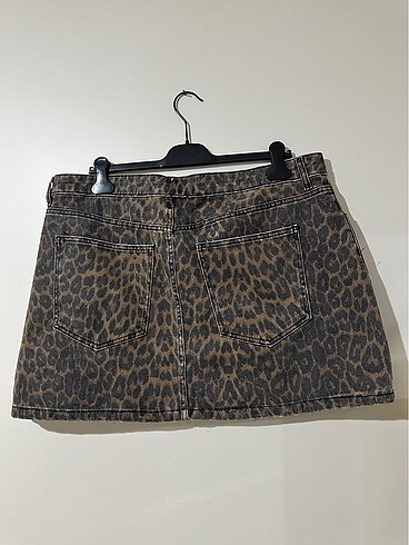 Leopar mini etek