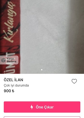 ÖZEL İLAN