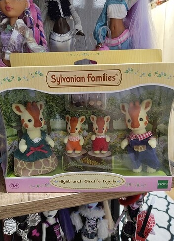 sylvanian families zürafa ailesi 