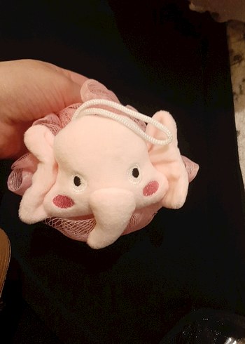 Pembe Fil Figürlü Peluş Oyuncak - Görsel 3