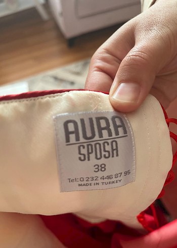 Nişanlık KINALIK Straplez Uzun Abiye Elbise - Görsel 7