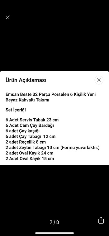 Emsan beste kahvaltı takımı - Görsel 6