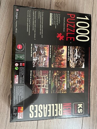 1000 parça puzzle - Görsel 2