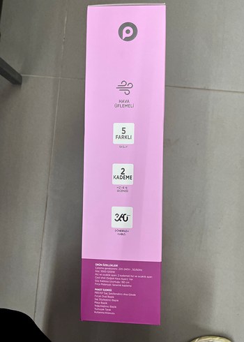 Dyson Beyaz Hava Üflemeli Saç Düzleştirici