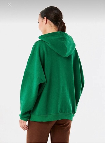 Bershka Yeşil sweatshirt