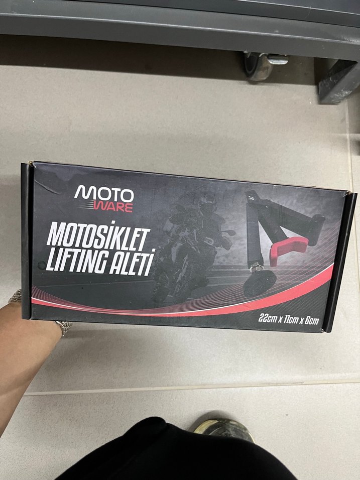 Bej Gri Motosiklet Dizlikleri Velcro - Görsel 4