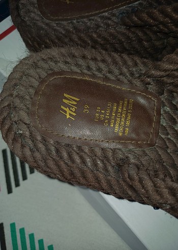 HM Marka Kahverengi Örgü Kadın Terlik - Görsel 2