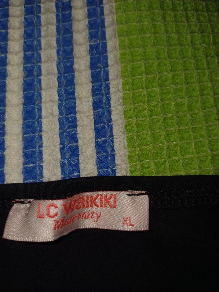 LCW Siyah Hamile Şortu - Görsel 2