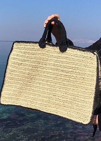 Beden #hasırçanta #plajcantasi