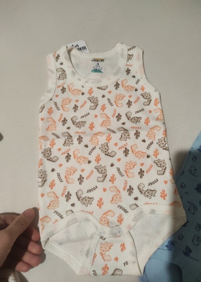 Bebek zıbın body - Görsel 4