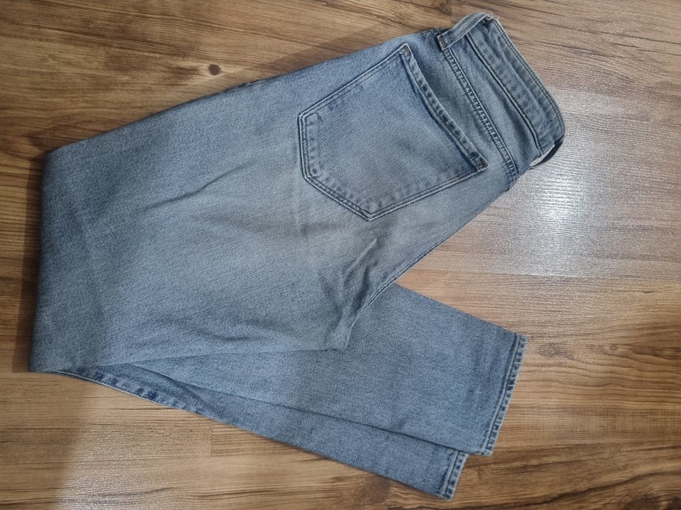 Açık Mavi Erkek Skinny Kot - Görsel 5