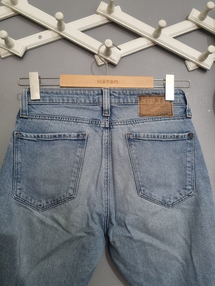 Açık Mavi Erkek Skinny Kot - Görsel 2