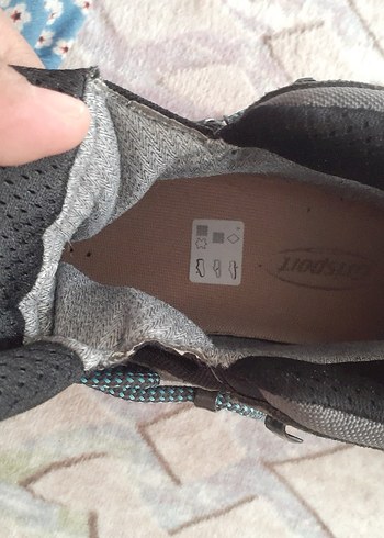 Gri Erkek Outdoor Botları Velcro Detaylı - Görsel 3