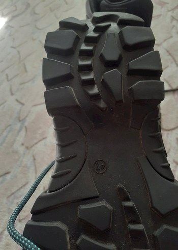 Gri Erkek Outdoor Botları Velcro Detaylı - Görsel 8