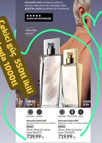 Avon Attraction Kadın EDP 50ml