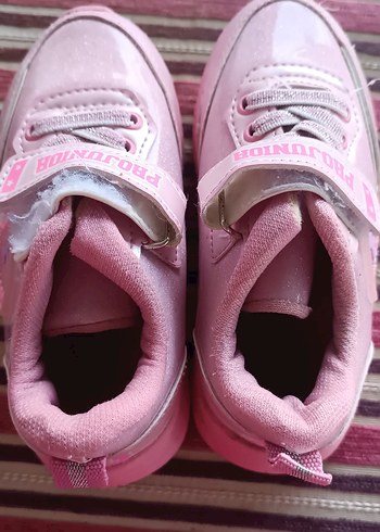 Pembe Kemerli simli Kız çocuk Spor Ayakkabısı