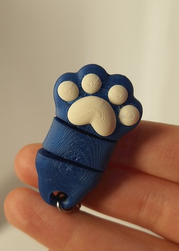 Kedi Patisi Anahtarlık - Görsel 2