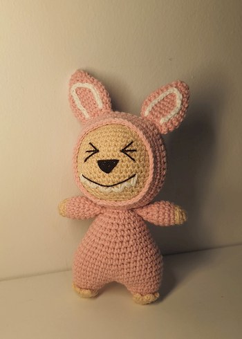 Örgü Labubu bebek - Görsel 2