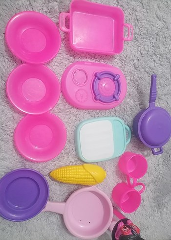 Pastel Renkli Oyuncak Mutfak Seti - Görsel 2