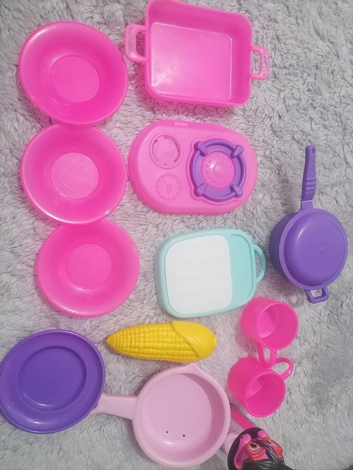 Pastel Renkli Oyuncak Mutfak Seti - Görsel 2