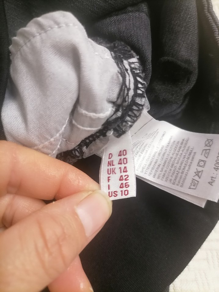 Gri  Kot Pantolon hiç giyilmedı - Görsel 5