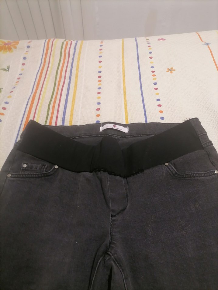 Gri  Kot Pantolon hiç giyilmedı - Görsel 3