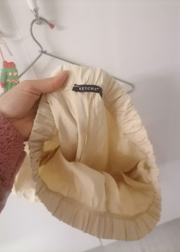 Bej Keten Kadın Gömlek  yenı hiç giyilmedı - Görsel 10