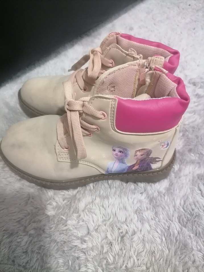 Peluş Detaylı Pembe Kız Çocuk Botu - Görsel 2