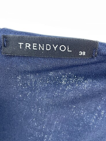 38 Beden lacivert Renk Trendyol & Milla Uzun Elbise %70 İndirimli.