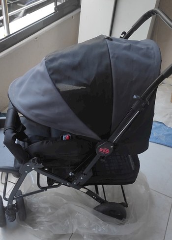 9- 36 kg Beden siyah Renk Siyah Bebek Arabası