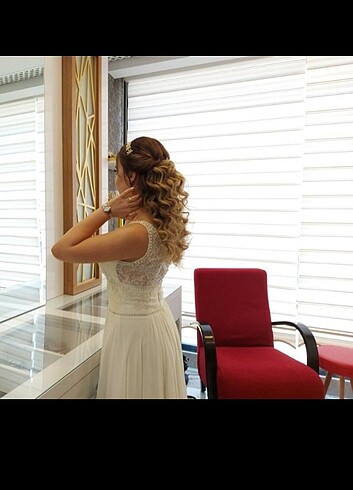 36 Beden beyaz Renk Nikah sünnet elbisesi