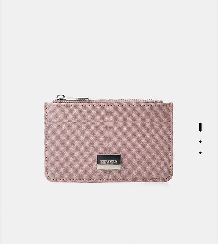 Bershka pembe simli kartlık