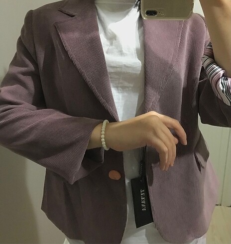 Tuvanam Blazer Ceket Kadife