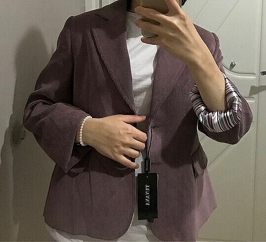 Blazer Ceket Kadife