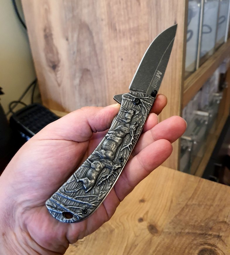 Çakı | Titanyum Kasa Paslanmaz | Ultra Keskin Kabartmalı - Görsel 3